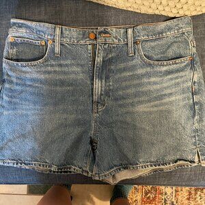 Madewell Relaxed Mid-Length Denim Shorts